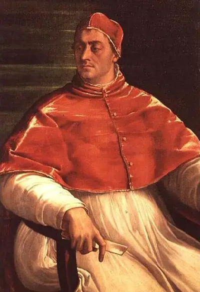 Half Length Portrait of Pope Clement VII Sebastiano del Piombo